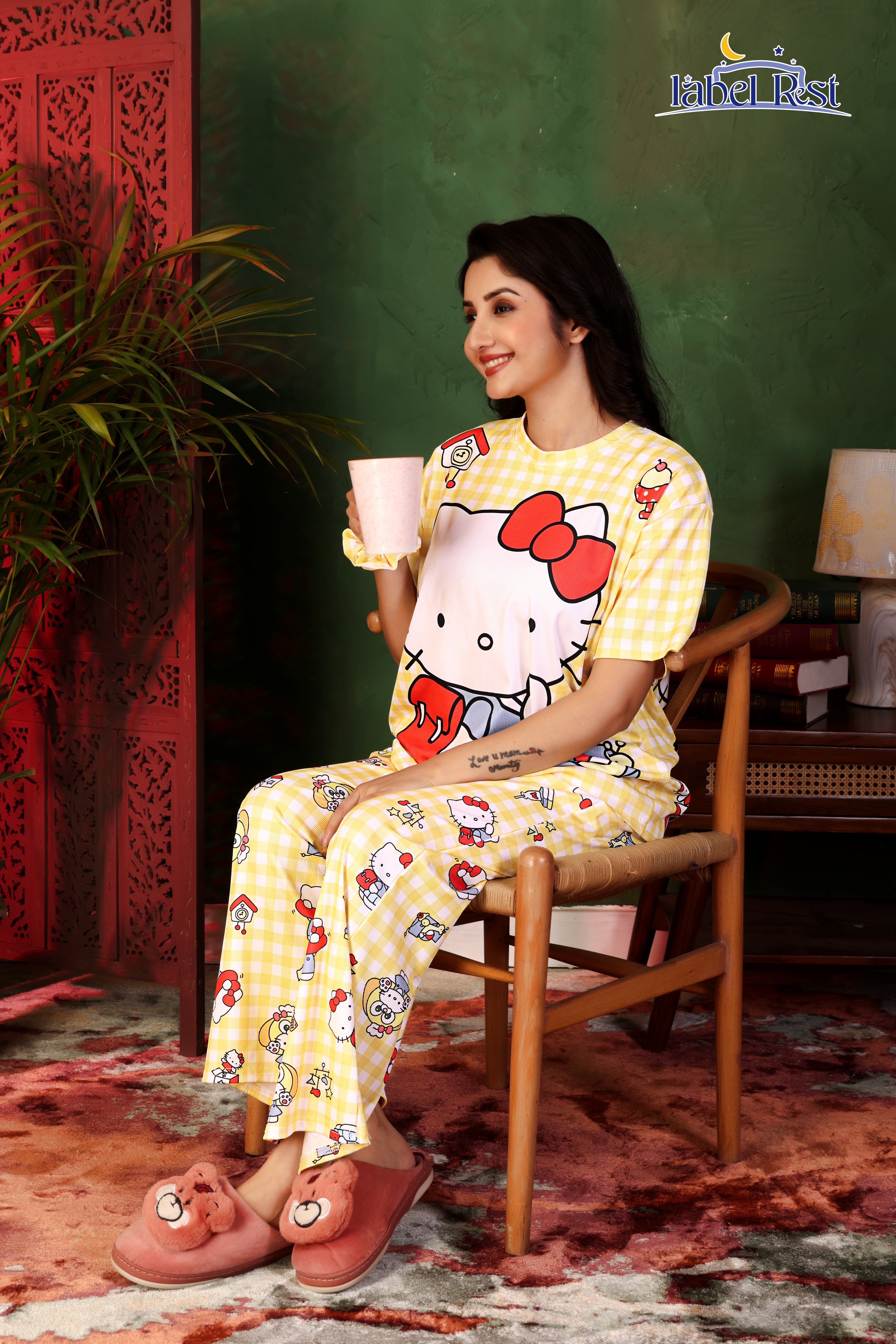 Sunshine Kitty Nightwear 🌙