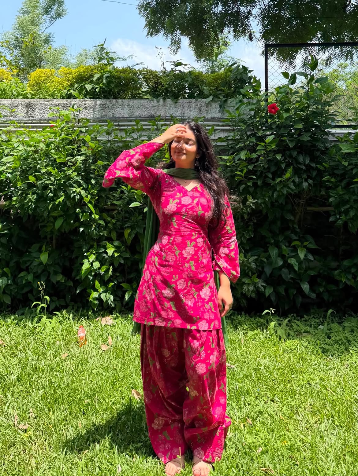 ✨ Royal Floral Punjabi Set