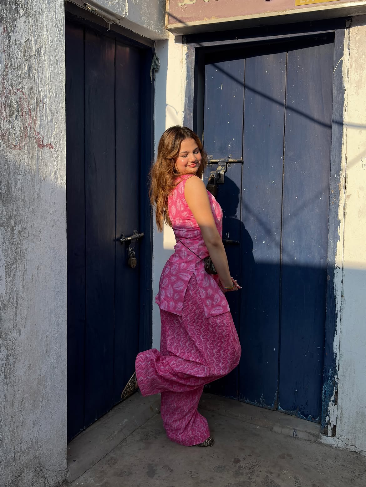 🌸 Aarika Pink Kurta Patyala Set ✨