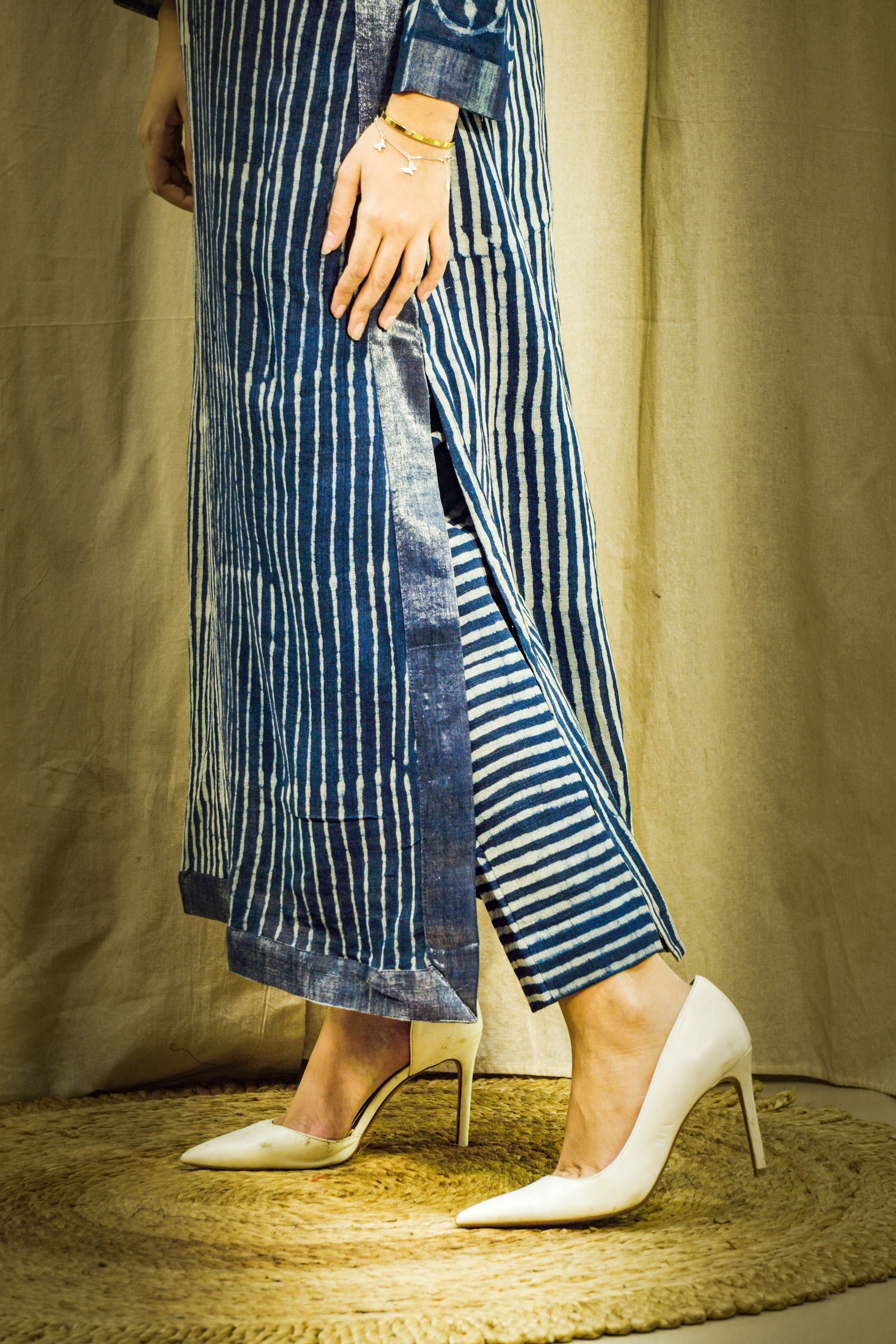 Noor Indigo Kurta Set