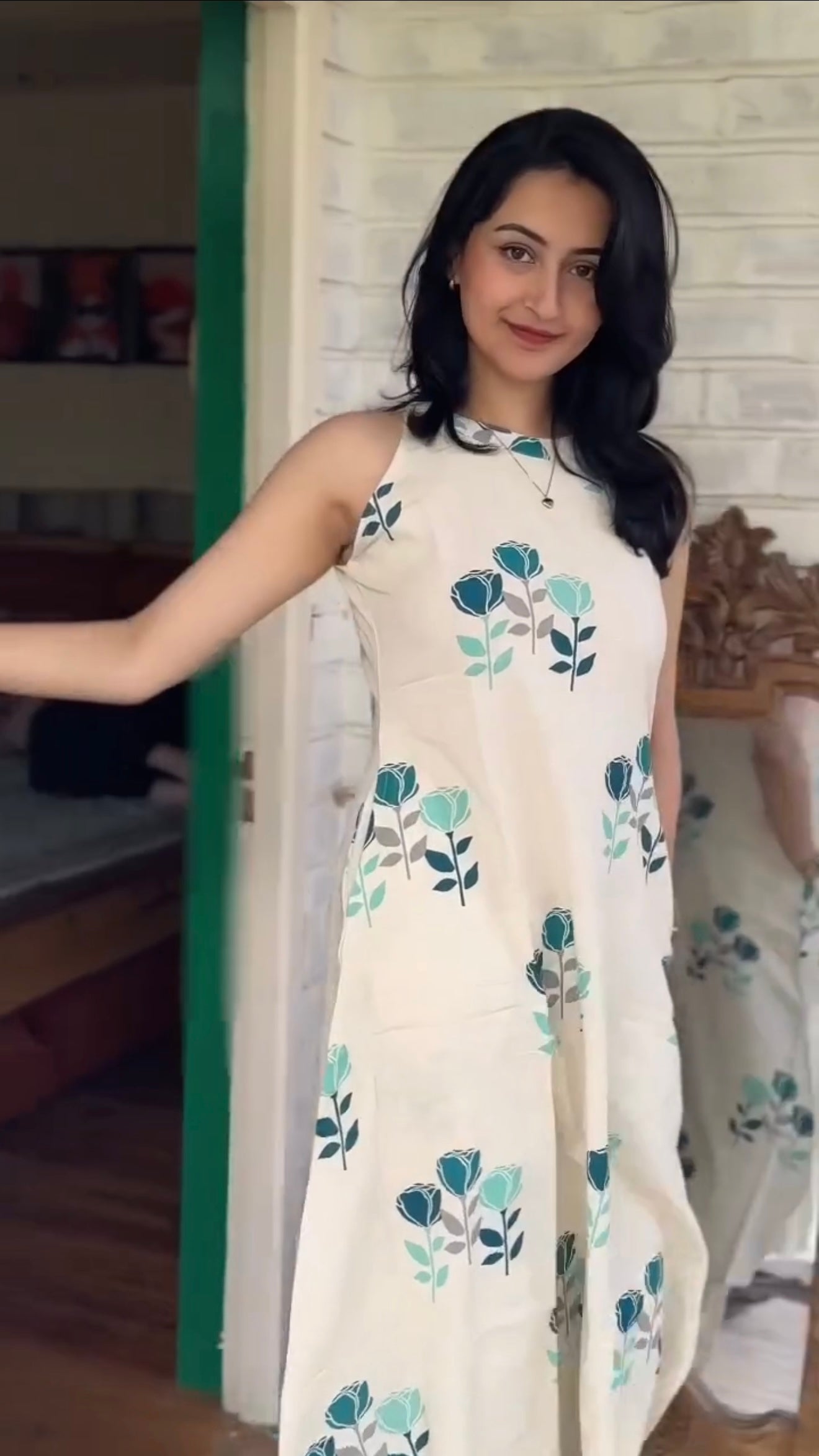 Mint Rose Tunic