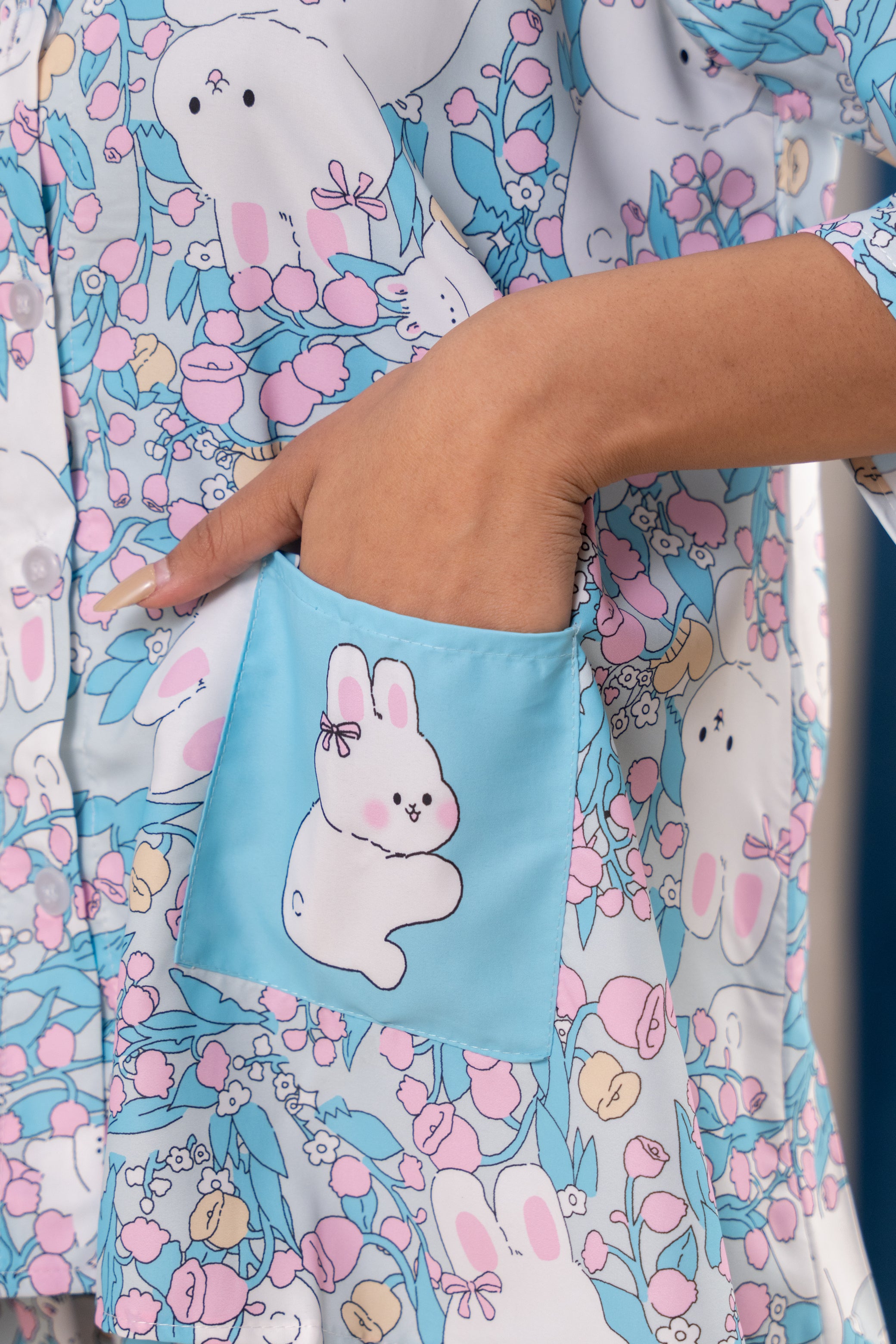 Blue Bunny  Nightwear Set